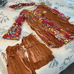 Girls Hippie Costume
